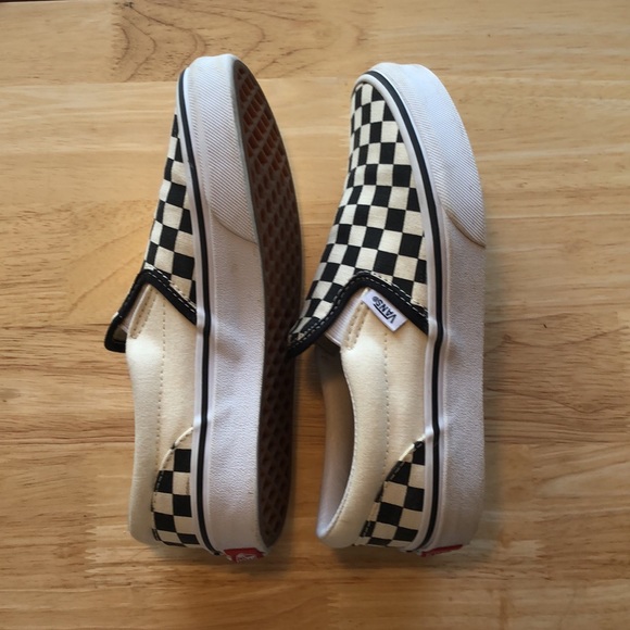 Vans checkerboard slip-on shoes - Picture 3 of 5